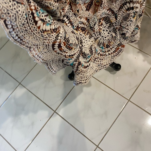 Off the shoulder Romper with bell sleeves by Xhilaration size S - Picture 8 of 9